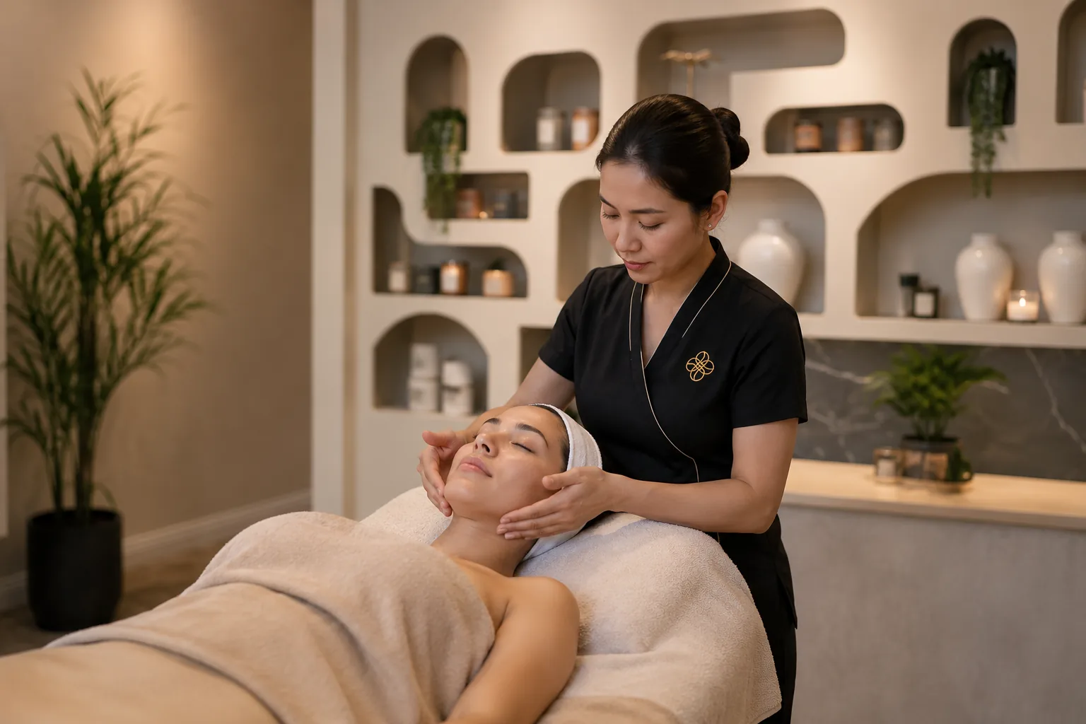 Face Massage (with iKOU)